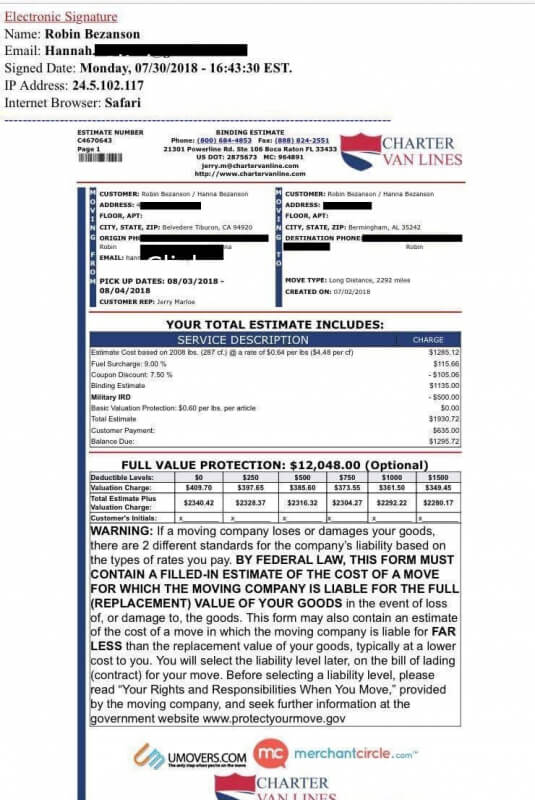 Photo by Robin Bezanson of RoadRunner Moving - Large