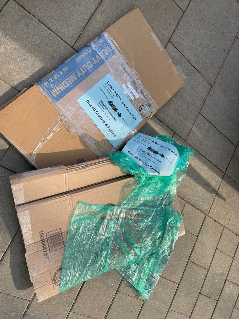 Second photo by Ernest Alan Tufft of ShippingMyGoods - Large