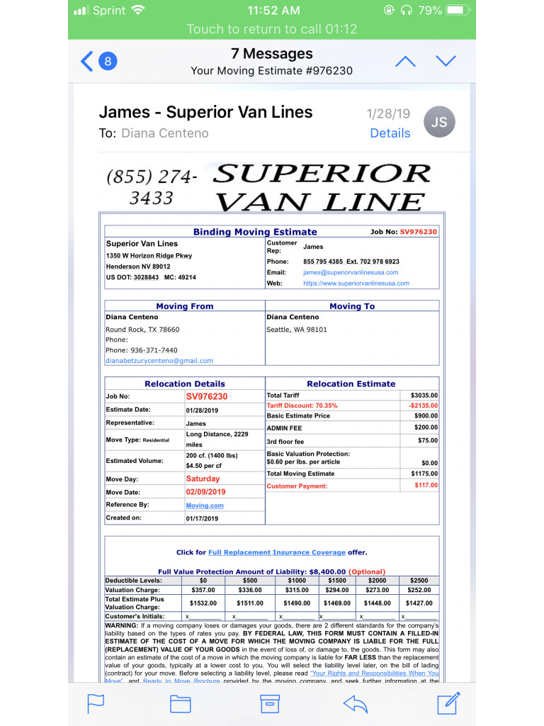 Photo by Diana Centeno of Superior Vanlines - Large