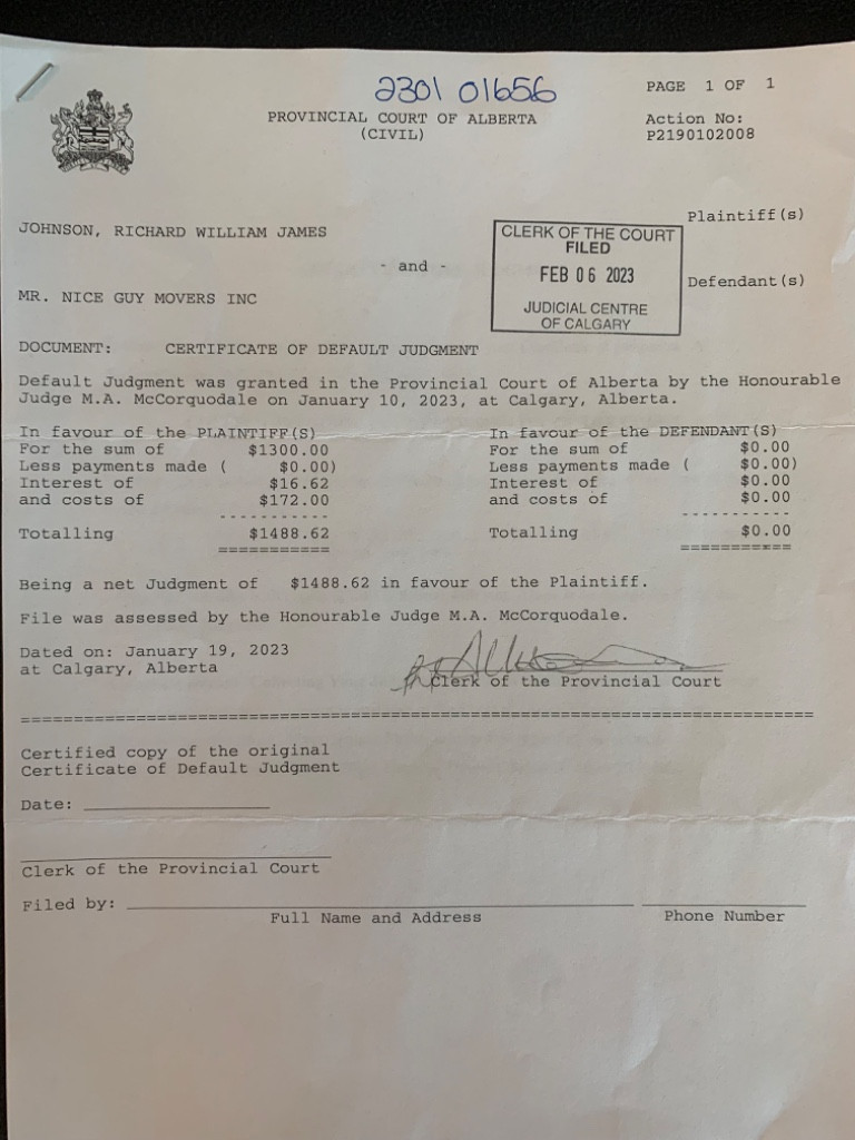 Photo by Richard Johnson of Mr Nice Guy Movers - Large