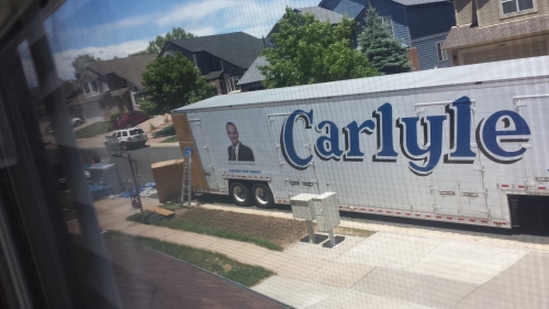 Photo by Air Force Major of Carlyle Van Lines - Large