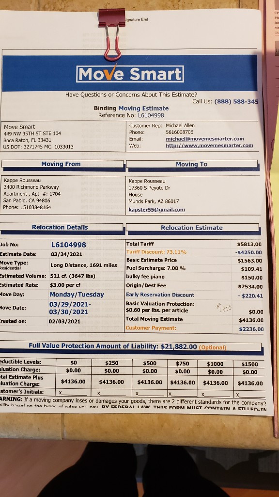 Photo by Kappe Rousseau of Move Smart Moving - Large