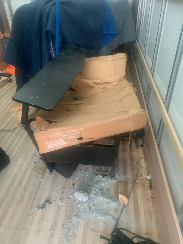 Second photo by Cori Phillips of Household Logistics - Large