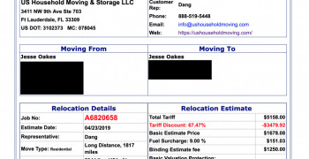 Thumbnail photo by Jesse Oakes of US Household Moving & Storage