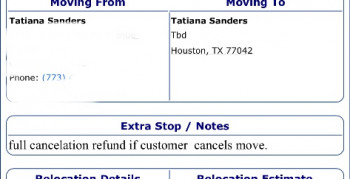 Thumbnail photo by Tatiana Sanders of Navistar Van Lines LLC