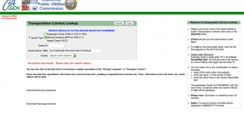 Thumbnail photo by Pete King of U.S. Standard Moving & Storage Corp