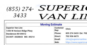 Thumbnail photo by Cora Lee of Superior Vanlines