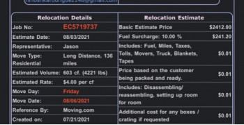 Second thumbnail photo by Ninoshka Cruz of East Coast Moving Inc