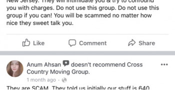 Thumbnail photo by Tamara Pacile of Cross Country Moving Group