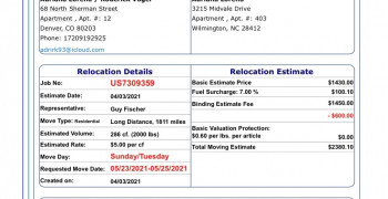 Thumbnail photo by Adriana Vogel of US Pro Moving and Logistics LLC