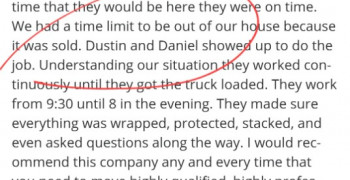 Thumbnail photo by Marisa Devonish of United Transportation Moving & Storage