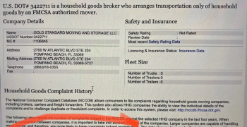 Thumbnail photo by Linda Miller of Gold Standard Moving and Storage LLC