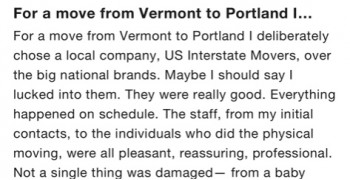 Second thumbnail photo by Anne Chapman of US Interstate Van Lines