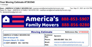 Thumbnail photo by Bronson Raja of Americas Family Movers Inc
