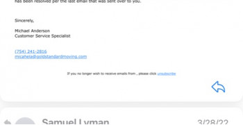 Thumbnail photo by Samuel Lyman of Gold Standard Moving and Storage LLC