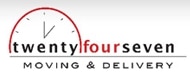24/7 Moving & Delivery Logo