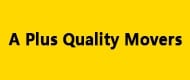 A Plus Quality Movers Logo