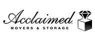 Acclaimed Movers and Storage Logo