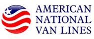 American National Van Lines Logo