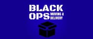 Black Ops Moving and Delivery Logo