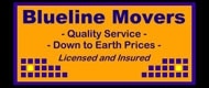 Blue Line Movers Logo