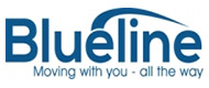 Blue Line Van Lines Logo