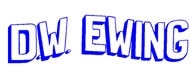 D.W. Ewing Movers and Storage Logo