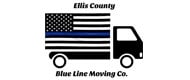 Ellis County Blue Line Movers Logo