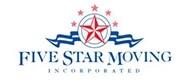 Five Star Moving Incorporated Logo