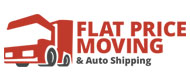 Flat Price Moving and Auto Shipping Logo