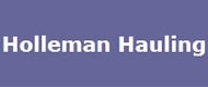 Holleman Hauling and Moving Logo