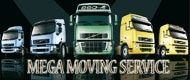 Mega Moving Service Logo