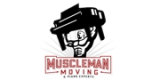 Muscle Man Moving Logo
