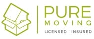 Pure Moving Company Logo