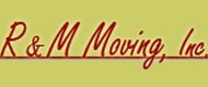 R & M Moving Company Logo