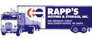 RAPP'S Moving and Storage Logo