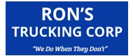 Ron's Trucking Corp Logo