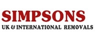 Simpsons Removals Logo