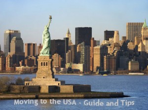 International moving to USA