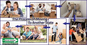 The process of moving to another state explained.