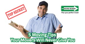 What movers will not tell you