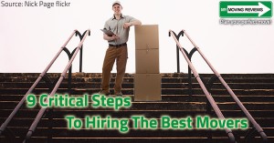 Steps to finding a good moving company.