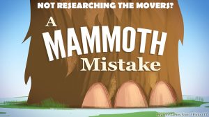 Common mistakes when hiring movers.