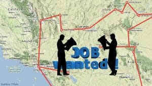 Moving out of state without a job is a great challenge.