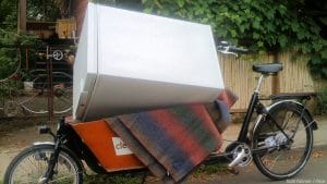 How to move a freezer by yourself