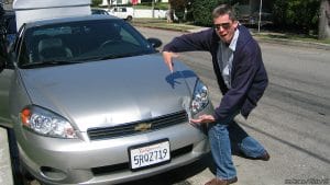 Car transportation damage