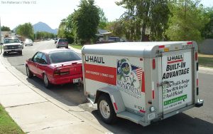 Moving trailers are great for small moves.