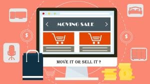 Should you move your stuff or sell it when moving house?