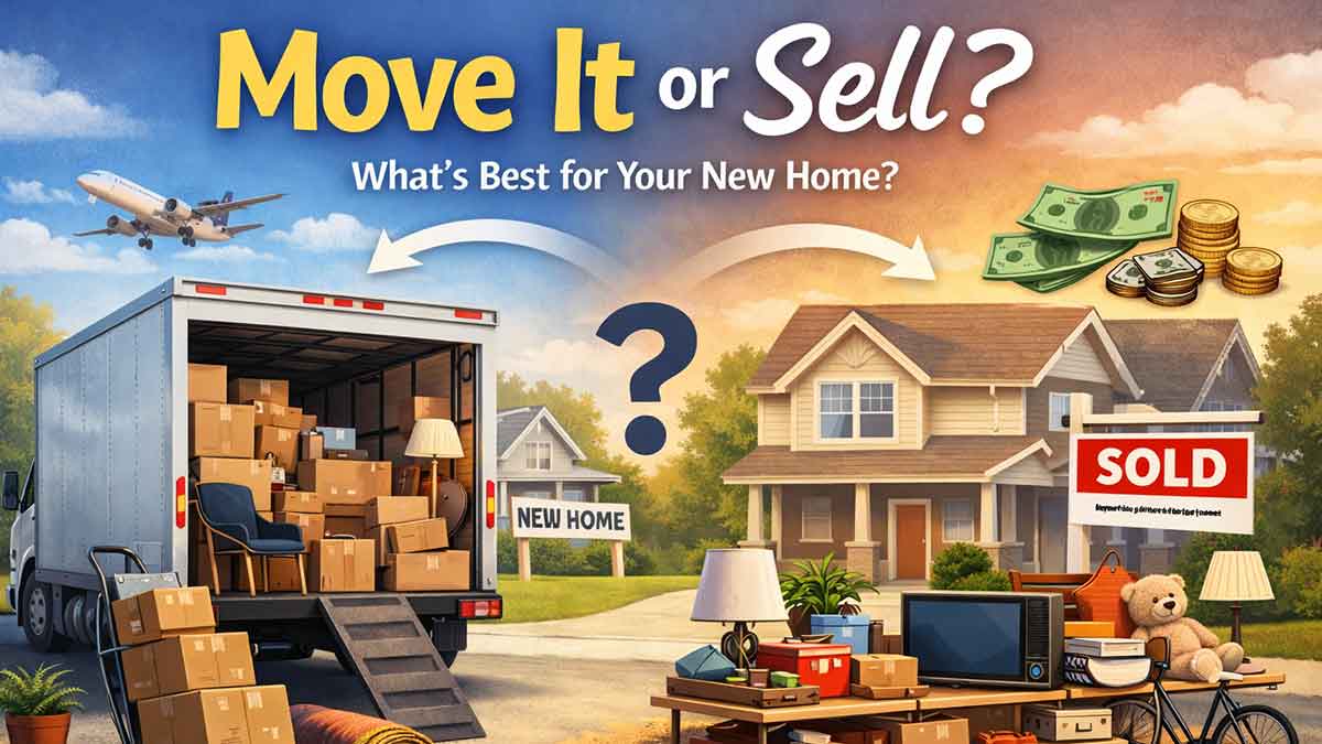 Move It To Move It or Sell It: What to Sell Before Moving