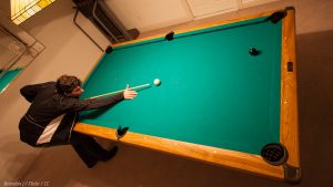 How to move a pool table by yourself